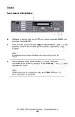 Preview for 85 page of Oki MC560 MFP CX2032 Guía Del Usuario