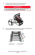 Preview for 124 page of Oki MC560 MFP CX2032 Guía Del Usuario