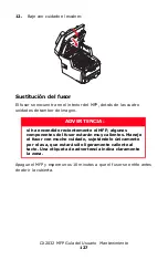 Preview for 127 page of Oki MC560 MFP CX2032 Guía Del Usuario