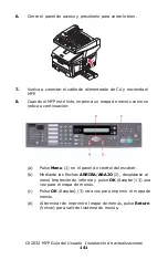 Preview for 141 page of Oki MC560 MFP CX2032 Guía Del Usuario