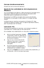 Preview for 143 page of Oki MC560 MFP CX2032 Guía Del Usuario