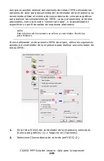 Preview for 203 page of Oki MC560 MFP CX2032 Guía Del Usuario