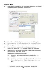 Preview for 218 page of Oki MC560 MFP CX2032 Guía Del Usuario