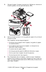 Предварительный просмотр 24 страницы Oki MC560 MFP CX2032 Manual De L'Utilisateur