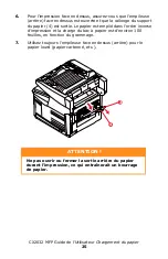 Предварительный просмотр 25 страницы Oki MC560 MFP CX2032 Manual De L'Utilisateur