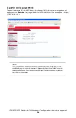 Предварительный просмотр 34 страницы Oki MC560 MFP CX2032 Manual De L'Utilisateur