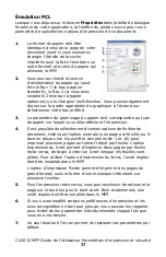 Предварительный просмотр 77 страницы Oki MC560 MFP CX2032 Manual De L'Utilisateur