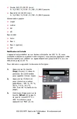 Предварительный просмотр 92 страницы Oki MC560 MFP CX2032 Manual De L'Utilisateur