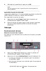 Предварительный просмотр 94 страницы Oki MC560 MFP CX2032 Manual De L'Utilisateur