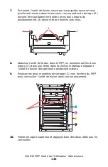 Предварительный просмотр 135 страницы Oki MC560 MFP CX2032 Manual De L'Utilisateur