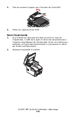 Предварительный просмотр 152 страницы Oki MC560 MFP CX2032 Manual De L'Utilisateur