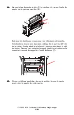 Предварительный просмотр 158 страницы Oki MC560 MFP CX2032 Manual De L'Utilisateur