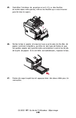 Предварительный просмотр 160 страницы Oki MC560 MFP CX2032 Manual De L'Utilisateur