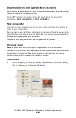 Предварительный просмотр 190 страницы Oki MC560 MFP CX2032 Manual De L'Utilisateur