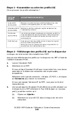 Предварительный просмотр 203 страницы Oki MC560 MFP CX2032 Manual De L'Utilisateur