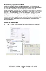 Предварительный просмотр 224 страницы Oki MC560 MFP CX2032 Manual De L'Utilisateur