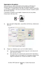 Предварительный просмотр 232 страницы Oki MC560 MFP CX2032 Manual De L'Utilisateur