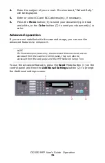 Предварительный просмотр 75 страницы Oki MC560 MFP CX2032 User Manual