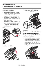 Preview for 20 page of Oki MC860 MFP Handy Reference