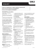 Oki MC860 MFP Software Manual preview