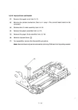 Preview for 50 page of Oki Microline 182 Maintenance Manual