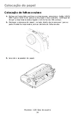 Preview for 24 page of Oki ML1120 Manual Do Utilizador