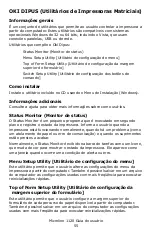 Preview for 55 page of Oki ML1120 Manual Do Utilizador