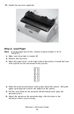 Preview for 36 page of Oki ML1120 User Manual