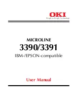 Oki ML3390 User Manual preview