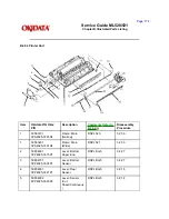 Preview for 250 page of Oki ML520 Service Manual