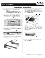 Oki ML8810 Installation Instructions preview