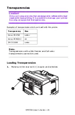 Preview for 25 page of Oki MPS730b User Manual