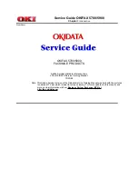 Oki OF5700 Service Manual предпросмотр