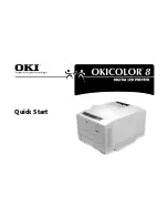 Oki Okicolor8 Quick Start Manual preview