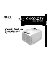 Oki Okicolor8 Specifications preview