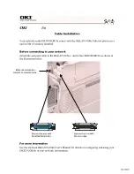 Oki OKICOLOR8n Installation Instructions preview