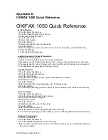 Preview for 110 page of Oki OKIFAX 1050 User Manual