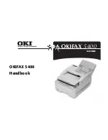 Oki OKIFAX 5400 Handbook preview
