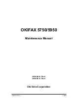 Oki OKIFAX 5750 Maintenance Manual preview