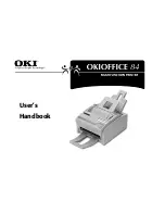 Oki OKIOFFICE 84 User Handbook Manual preview