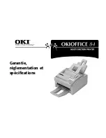Oki OKIOFFICE84 Garantie, Réglementation Et Spécifications preview