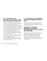 Preview for 22 page of Oki OKIOFFICE84 Garantie, Réglementation Et Spécifications