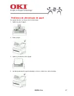 Предварительный просмотр 47 страницы Oki OKIPAGE6w Manual Do Usuário