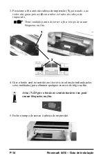 Preview for 16 page of Oki Pacemark PM4410 Guia De Instalação