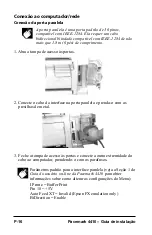 Preview for 18 page of Oki Pacemark PM4410 Guia De Instalação