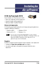 Preview for 37 page of Oki Pacemark PM4410 Guia De Instalação