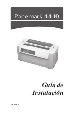 Oki Pacemark PM4410 Guía De Instalación preview