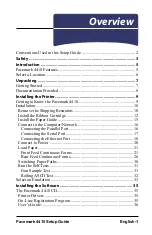 Preview for 3 page of Oki Pacemark PM4410 Setup Manual