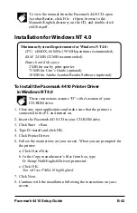 Preview for 45 page of Oki Pacemark PM4410 Setup Manual