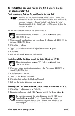 Preview for 47 page of Oki Pacemark PM4410 Setup Manual